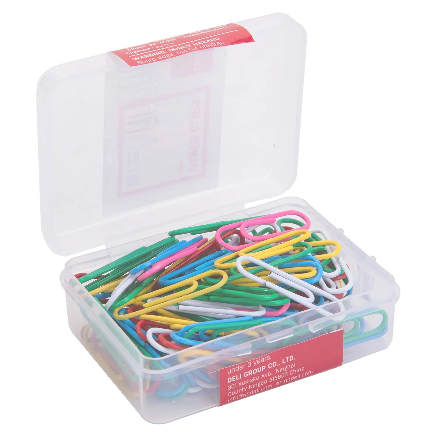 Clips Essential 29 mm 100pcs # 3 Box Colores Surtidos - Imagen 3