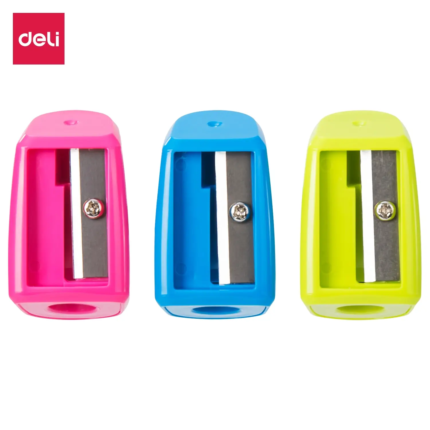Sacapuntas Neon con recipiente y Grip