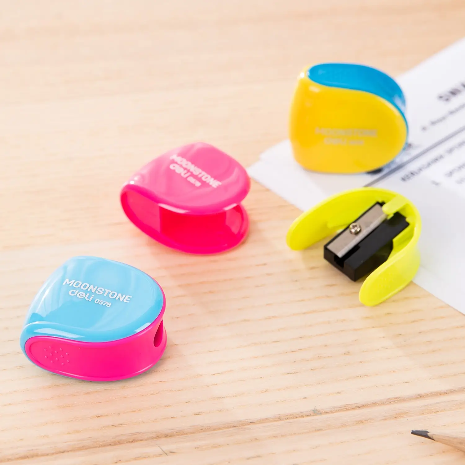 Sacapuntas Moon Stone con recipiente Blister - Imagen 3