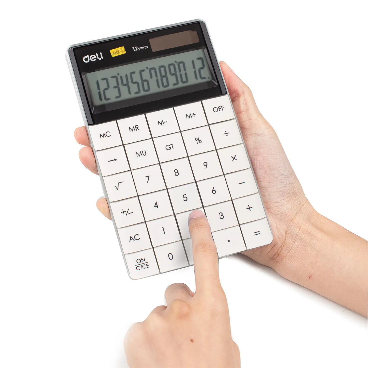 Calculadora Touch 12 Digitos Blanco - Imagen 3