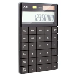 Calculadora Touch 12 Digitos Negro