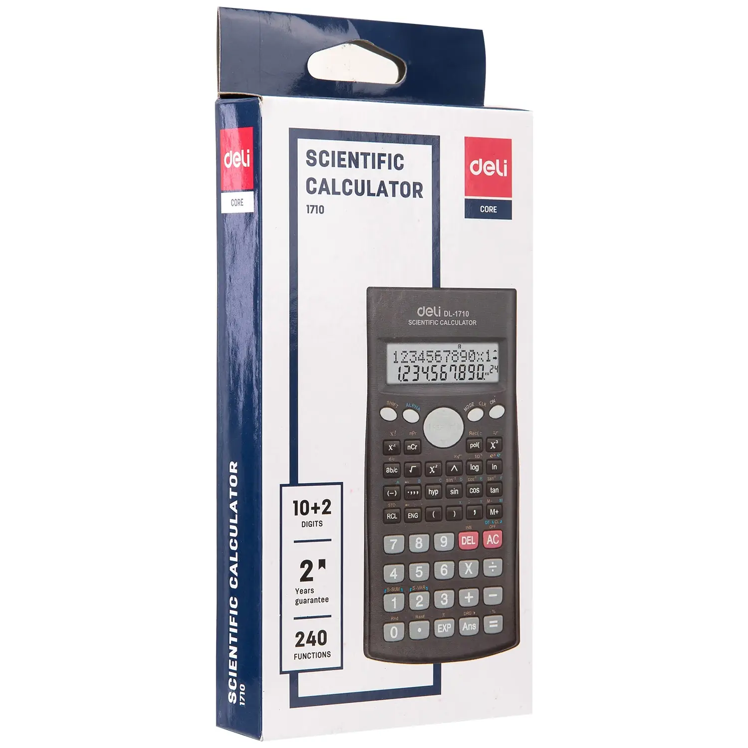 Calculadora Core Científica 12 Dígitos Con Cubierta - Imagen 2
