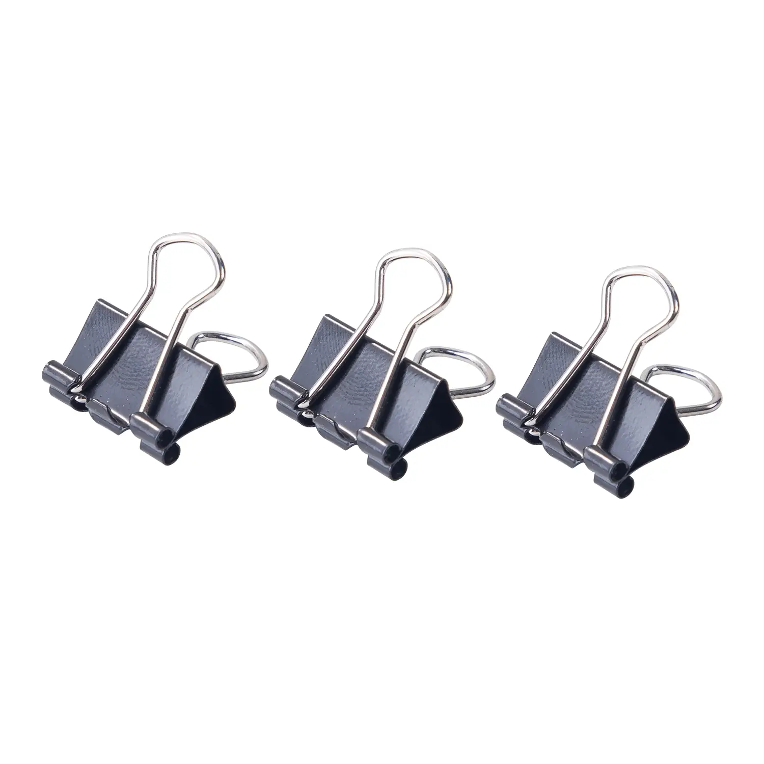 Clip Doble Negro 15mm #6 - Imagen 3