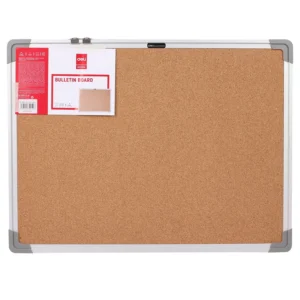 Pizarra Corcho Universal  Marco Aluminio 45 x 60 cm