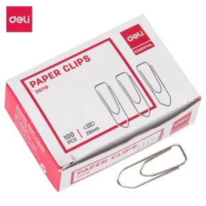 Clips Essential 28 mm 100pcs # 3 punta triangular