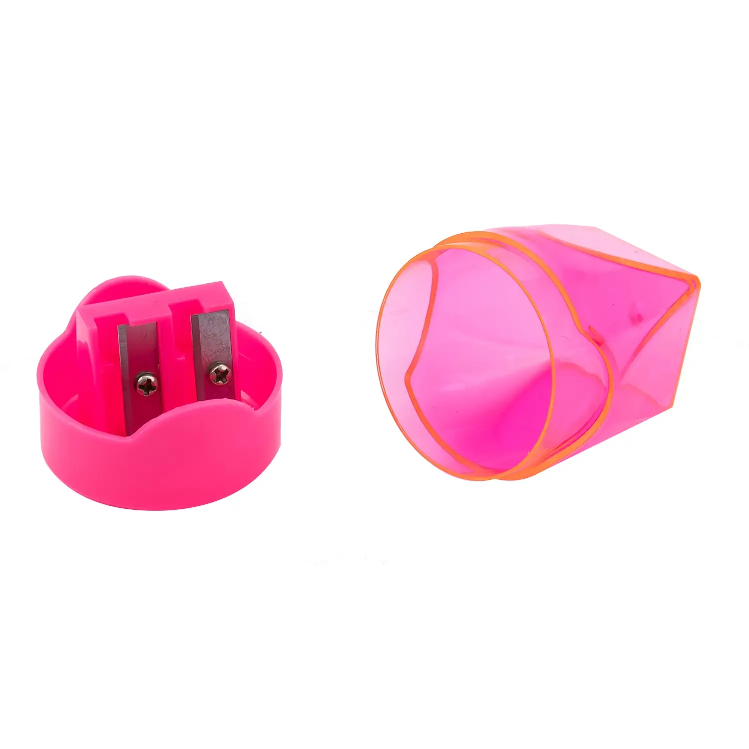 Sacapuntas Cubic con recipiente y 2 holes - Imagen 2