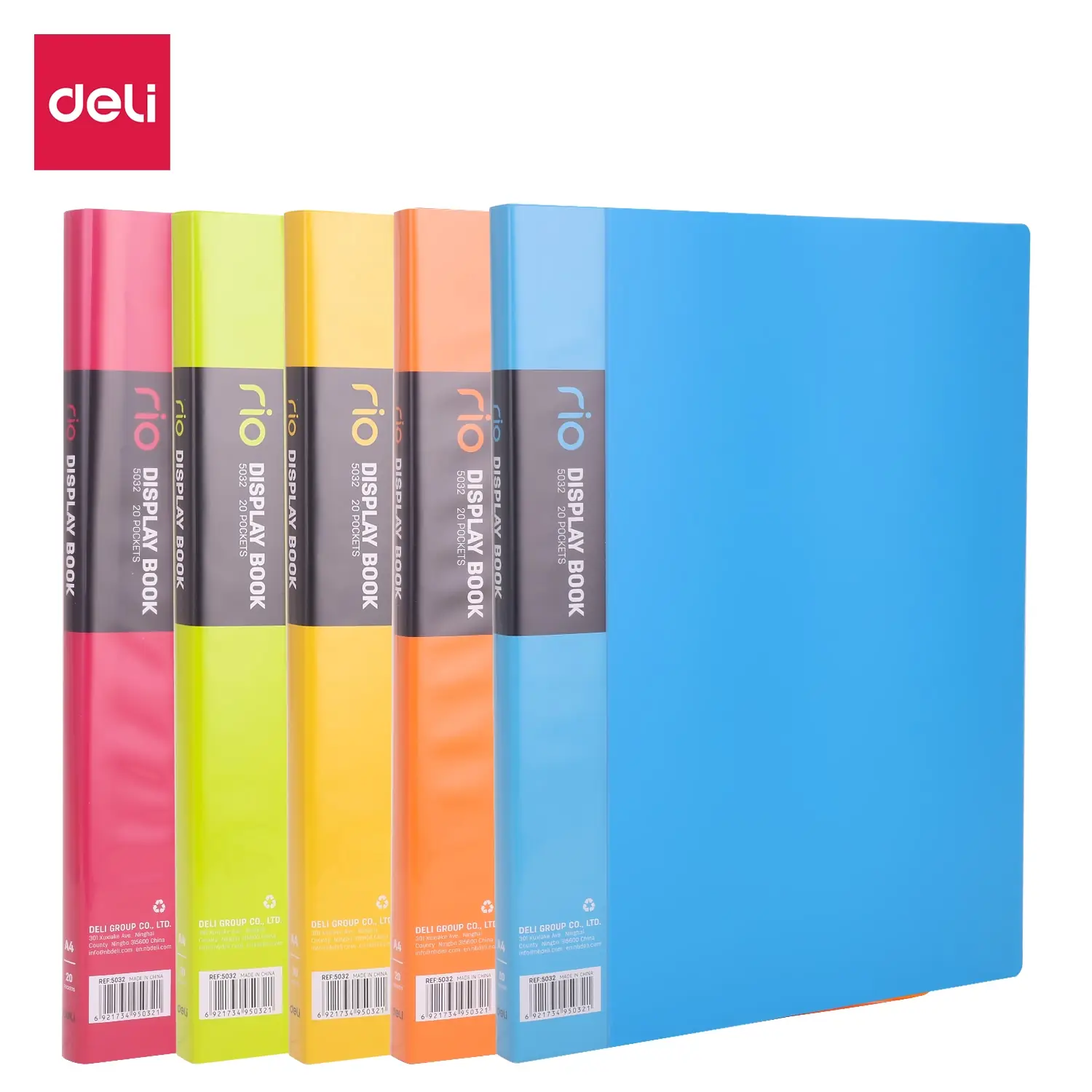 Carpeta con Folios Vivid Colors A4 20 hojas