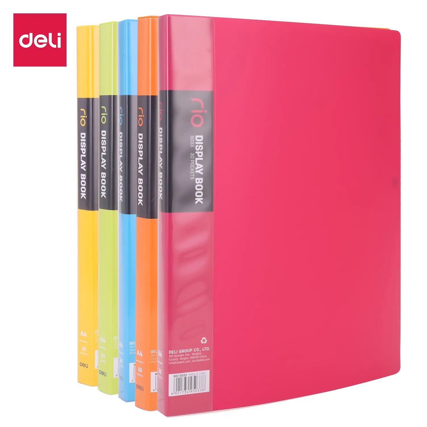 Carpeta con Folios Vivid Colors A4 30 hojas