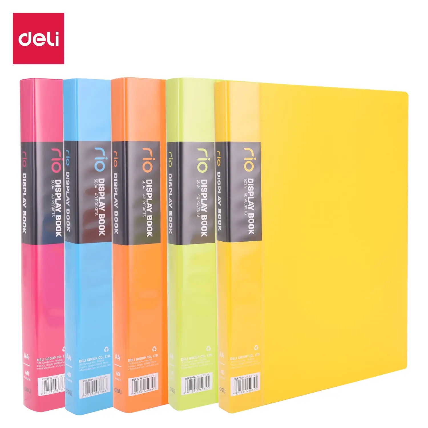 Carpeta con Folios Vivid Colors A4 40 hojas