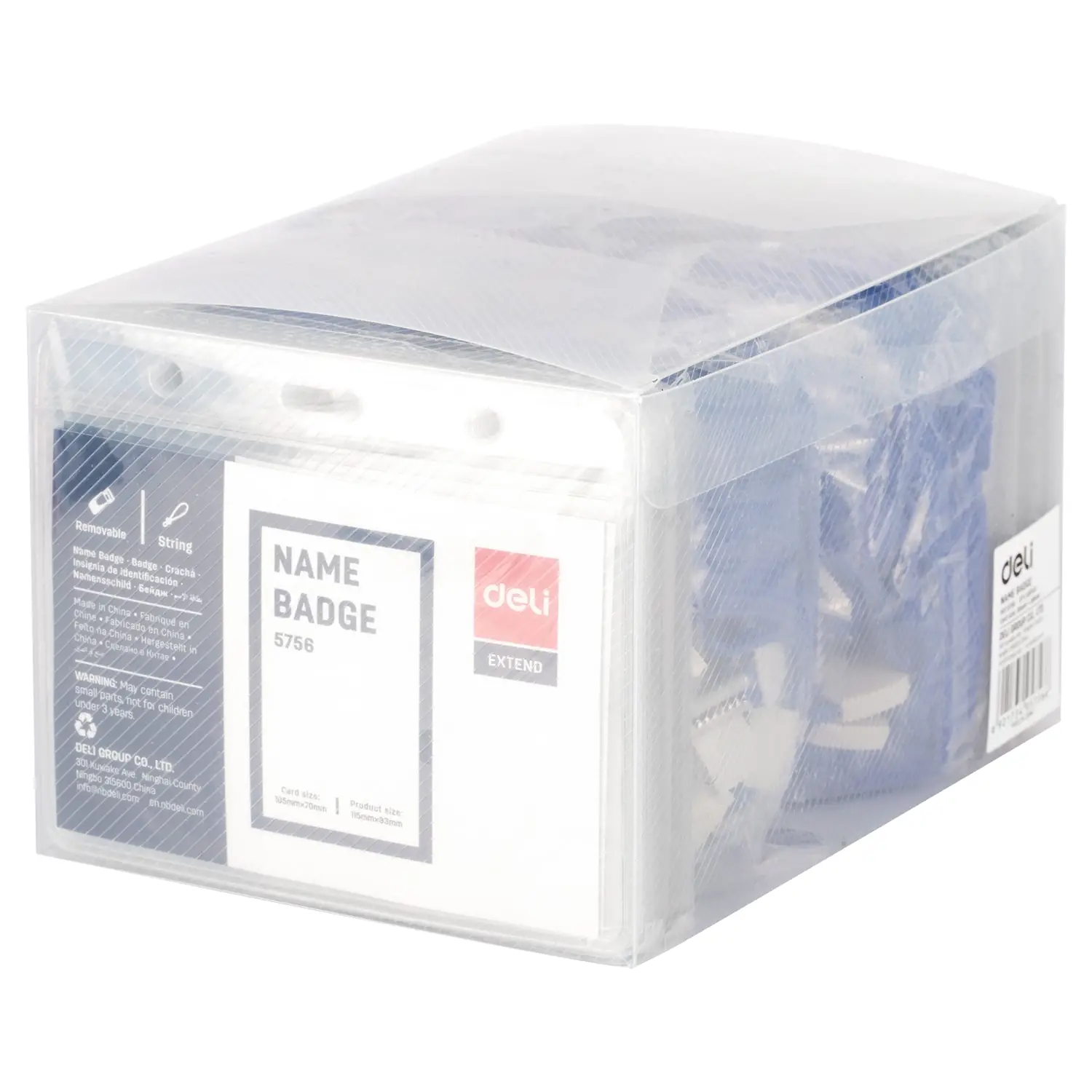 Solapero PVC Extend Horizontal – Con clip y cordón removible 102 x 91 x 0.25 - Imagen 3