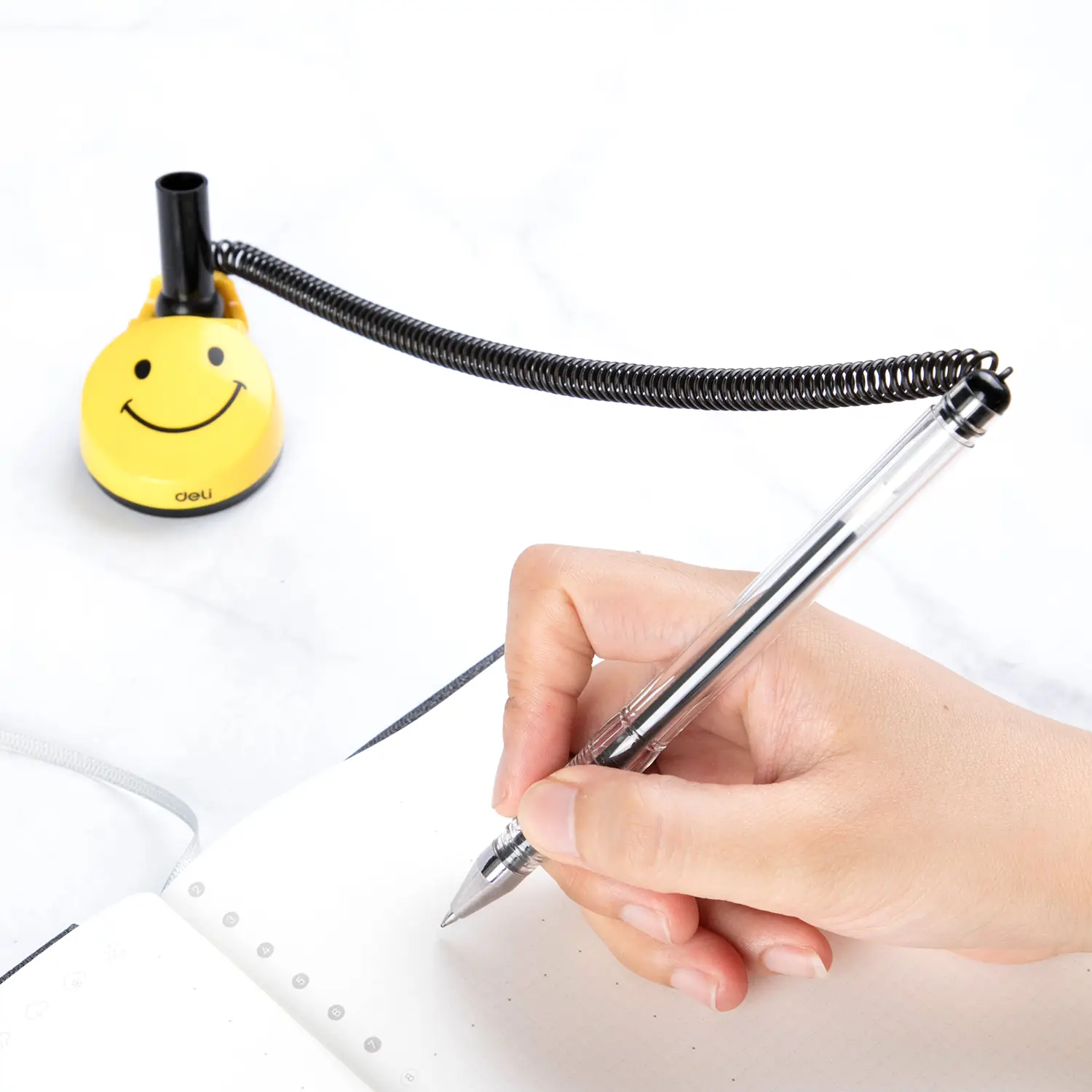 Bolígrafo Gel 0.5 mm con cordon mostrador Smile - Imagen 4