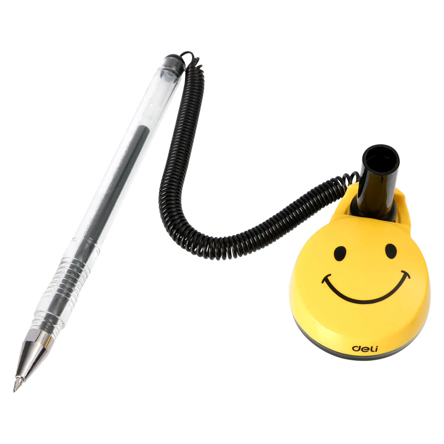 Bolígrafo Gel 0.5 mm con cordon mostrador Smile