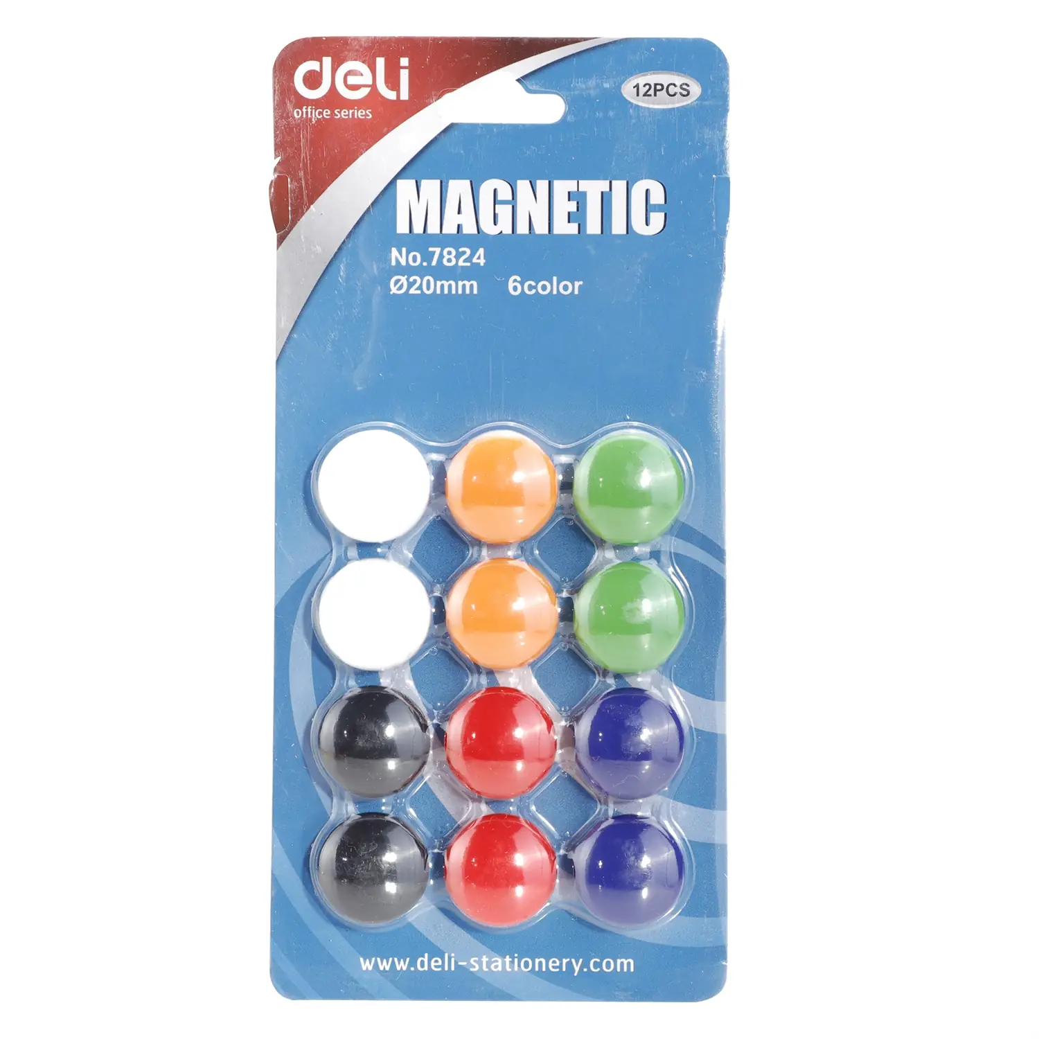 Botones Magnéticos para pizarra 20mm diametro – blister x 12 - Imagen 3