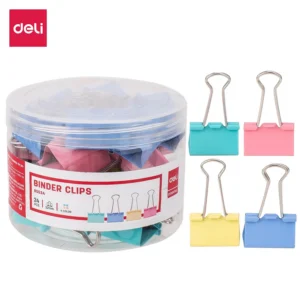 Clip Doble Pastel 32mm