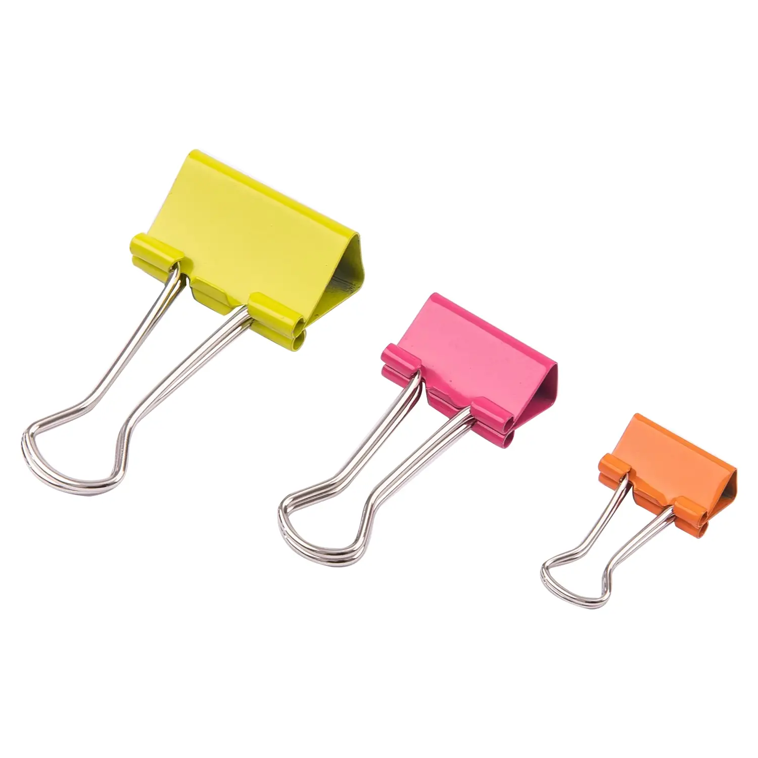 Clip Doble Vivid Distintos Tamaño Pote 24 pcs - Imagen 4
