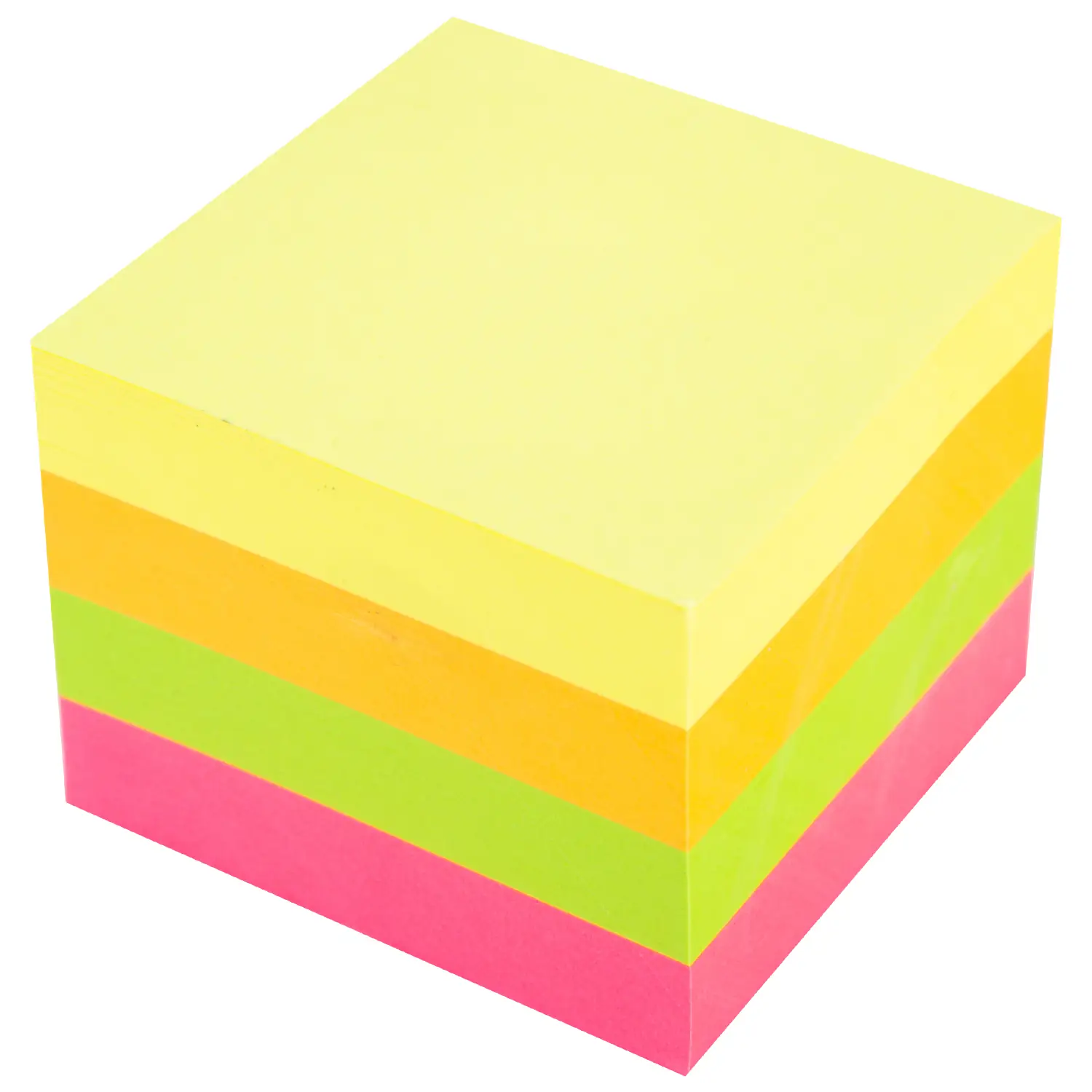 Notas Adhesivas Neon 51x51 Taco 4 x 100 Hojas - Imagen 2