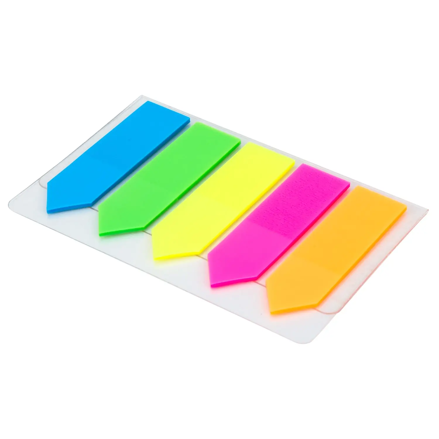 Banderitas autoadhesivas flechas de film con dispenser 44 x 25 mm - 5 colores - Imagen 2