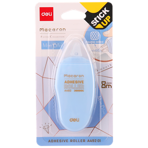 Barra Adhesiva  Roller 8m x 6mm Macaron