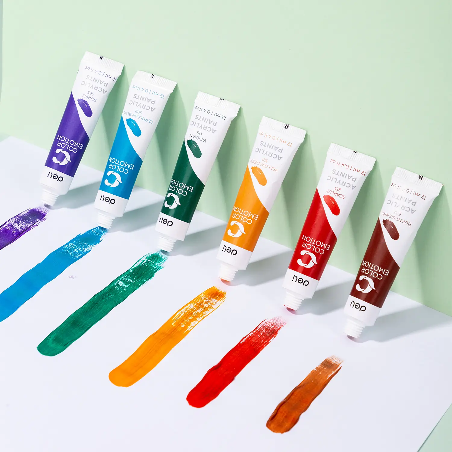 Set pintura Color Emotion ACRYLIC x 24 - 12ml - Imagen 2