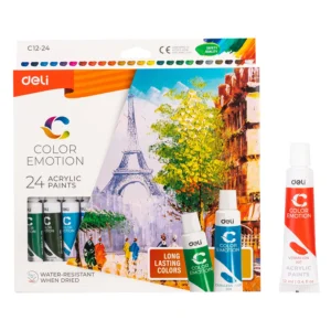 Set pintura Color Emotion ACRYLIC x 24 - 12ml