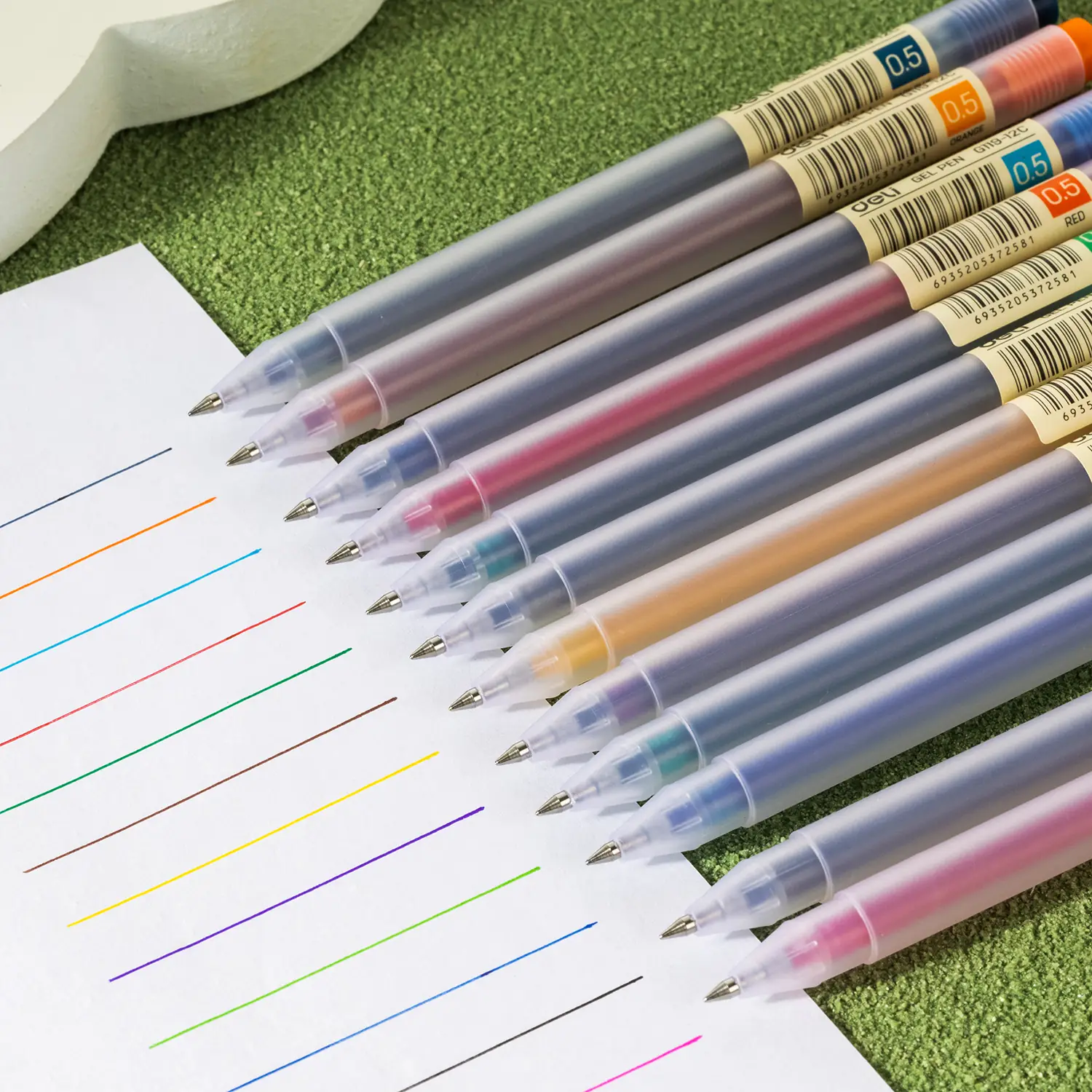 Bolígrafo Gel DELIGHT 0,5mm Pack 12 colores - Imagen 2