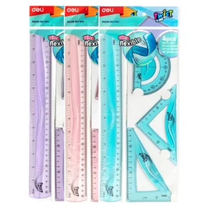 Set de Geometría Twist Me 4 pìezas