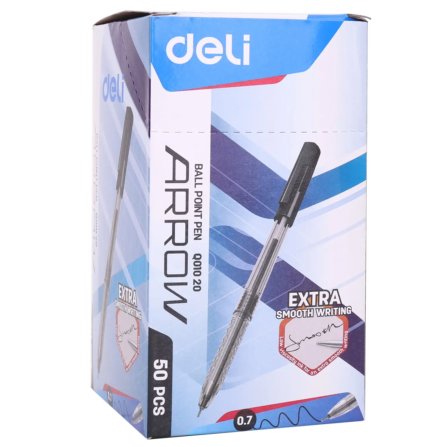 Boligrafo Arrow 0.7 mm Negro Caja x50 - Imagen 2