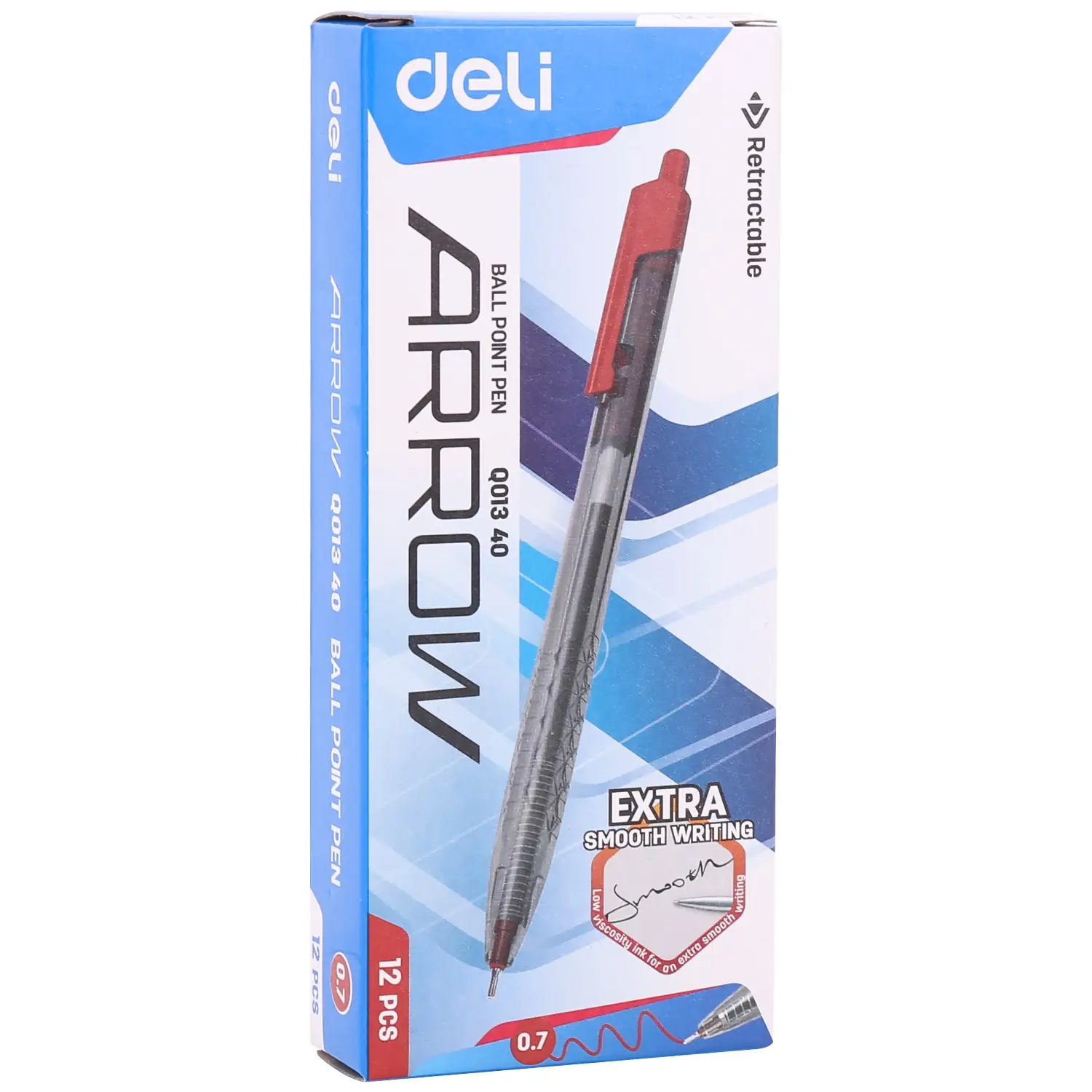 Boligrafo Arrow Retractil 0.7 mm Rojo - Imagen 2
