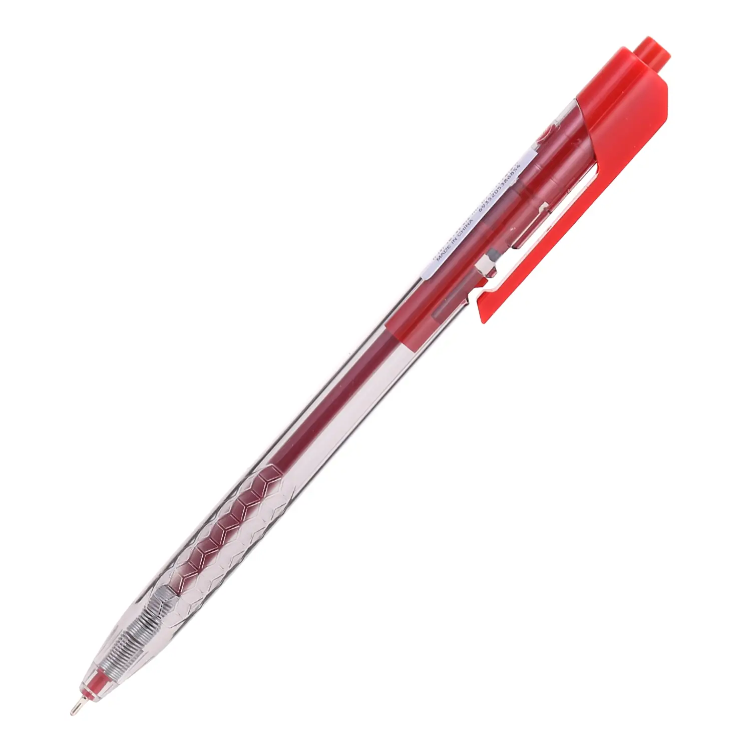 Boligrafo Arrow Retractil 0.7 mm Rojo