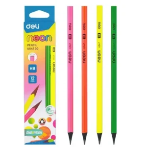 Lapiz de Grafito NEON HB 2.2 mm sin goma Resina - Triangular