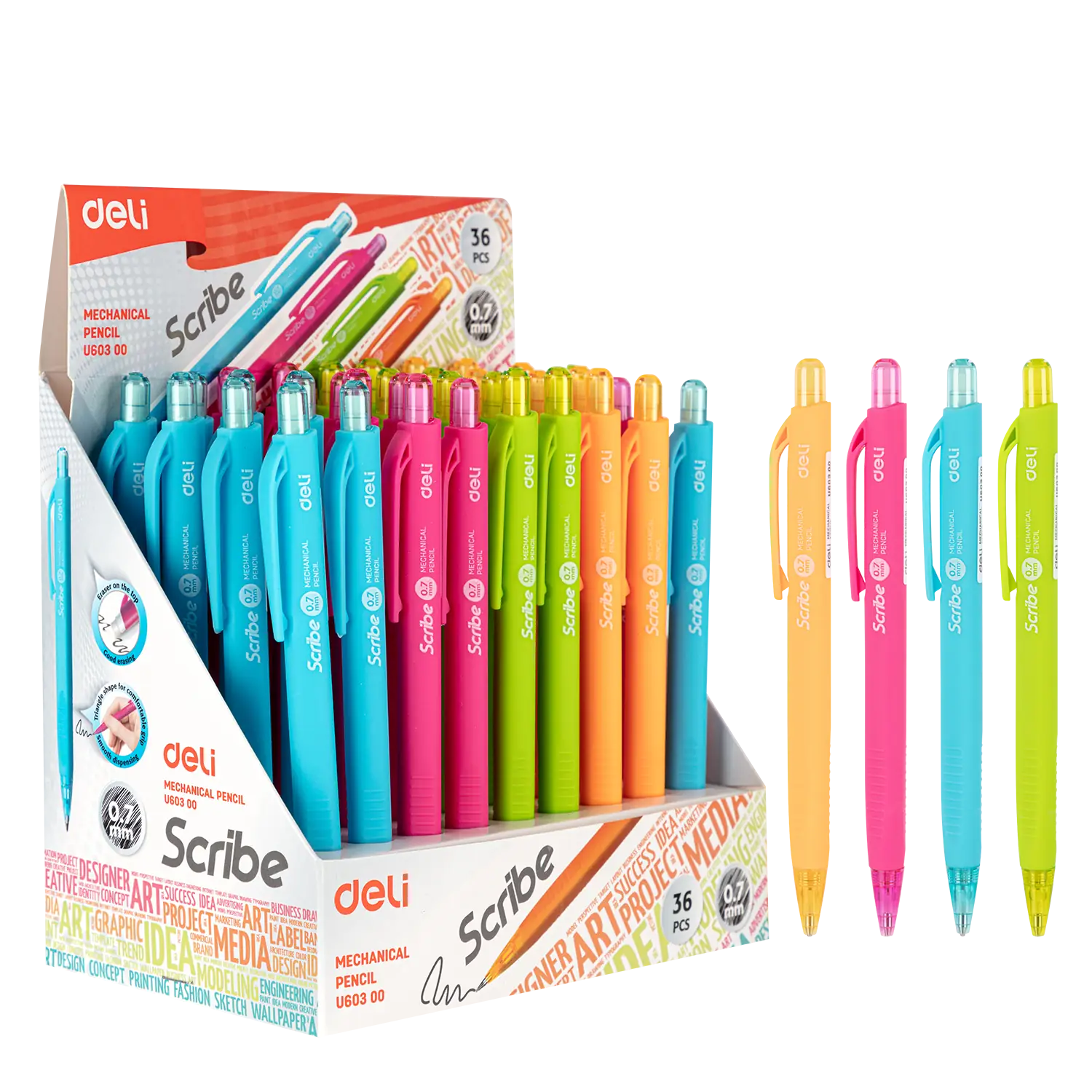 Lapiz Mecanico Scribe 0.7 mm - Imagen 2
